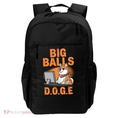 Big Balls D.O.G.E Doge Funny Backpack