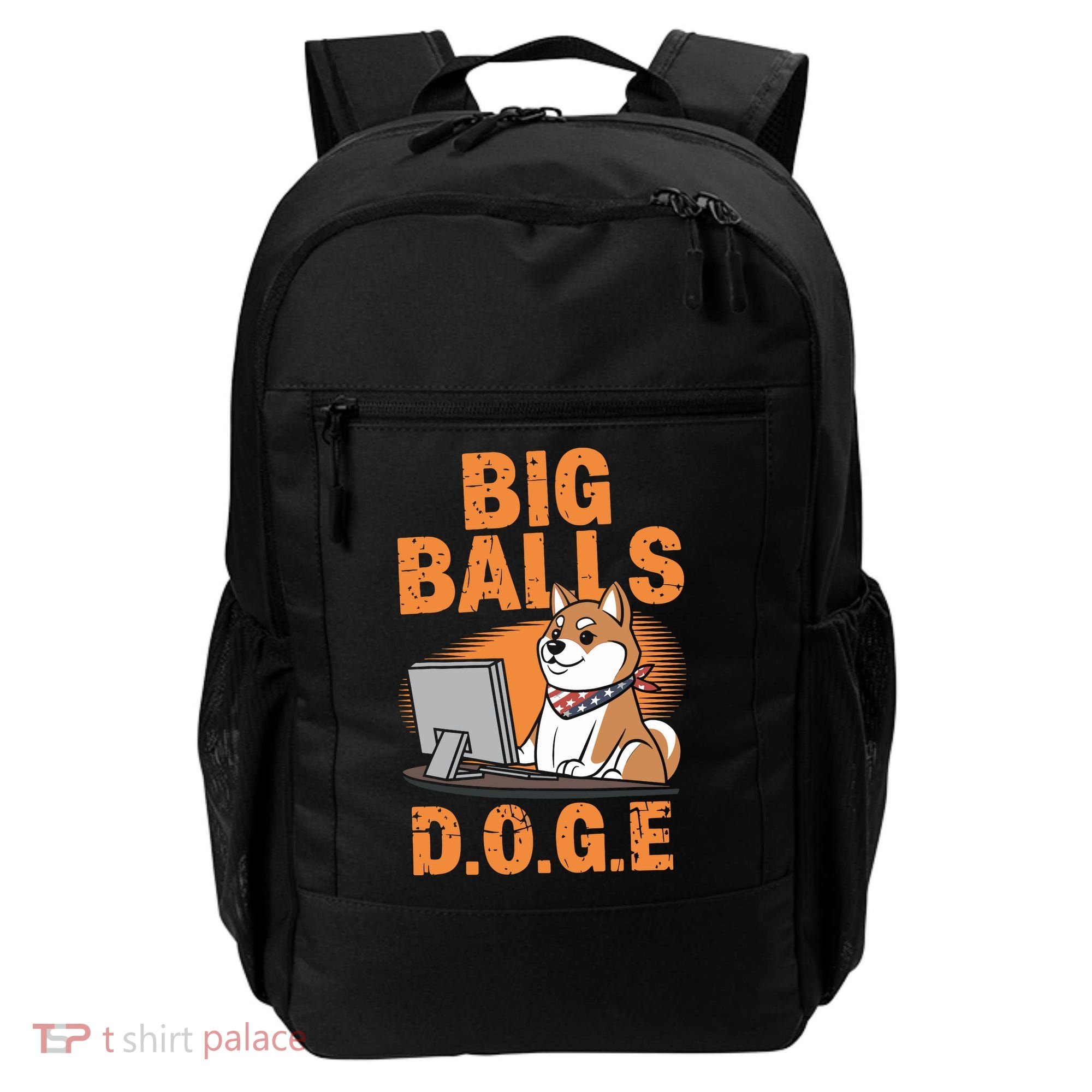 Big Balls D.O.G.E Doge Funny Backpack