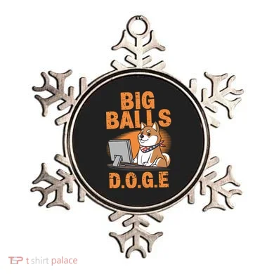 Big Balls D.O.G.E Doge Funny Ornament