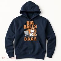 Big Balls D.O.G.E Doge Funny Hoodie thumb 0
