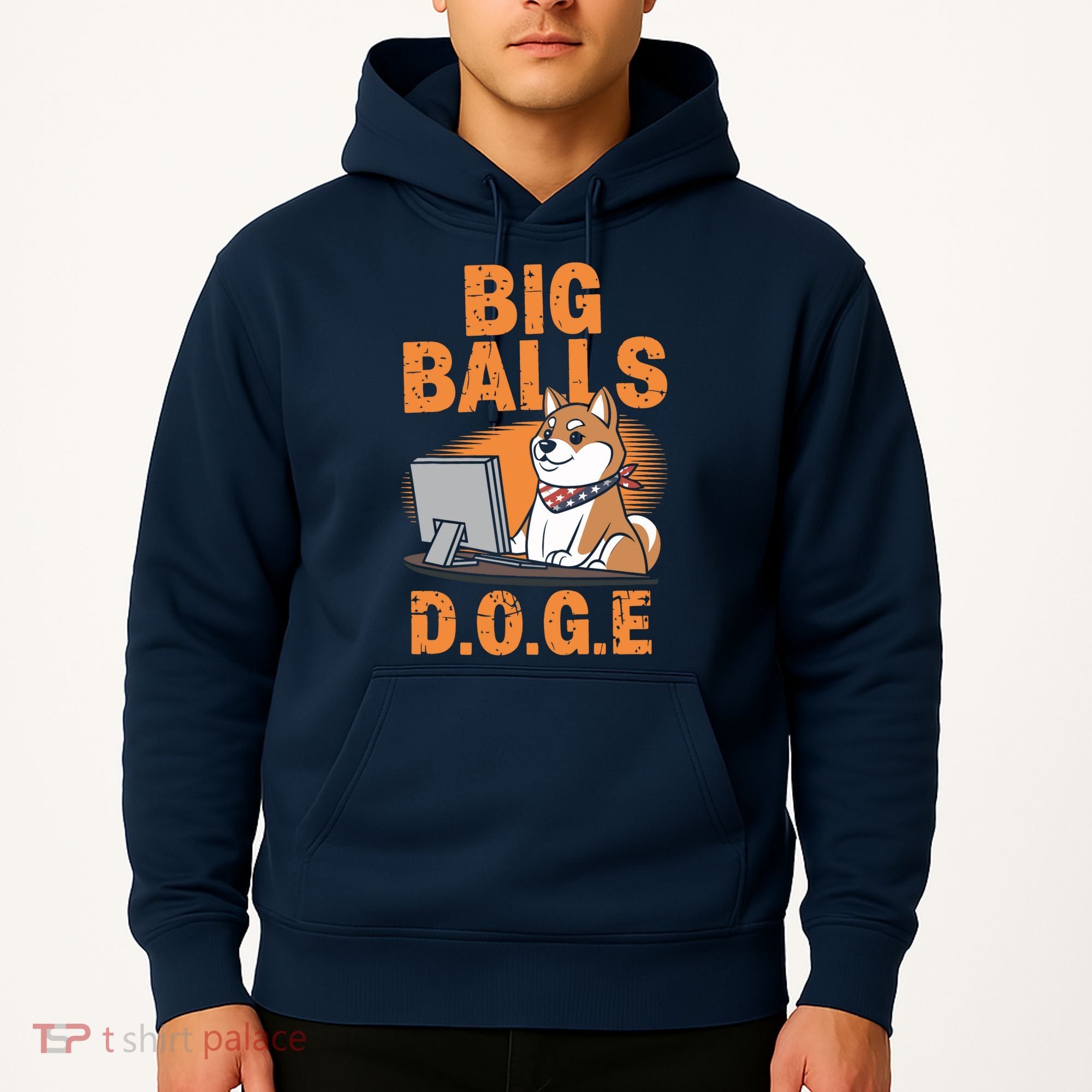 Big Balls D.O.G.E Doge Funny Hoodie
