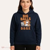 Big Balls D.O.G.E Doge Funny Hoodie thumb 5