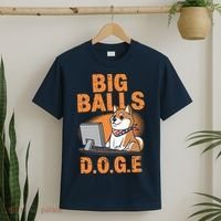 Big Balls D.O.G.E Doge Funny T-Shirt thumb 2