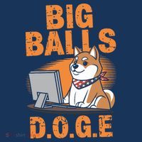 Big Balls D.O.G.E Doge Funny T-Shirt thumb 7