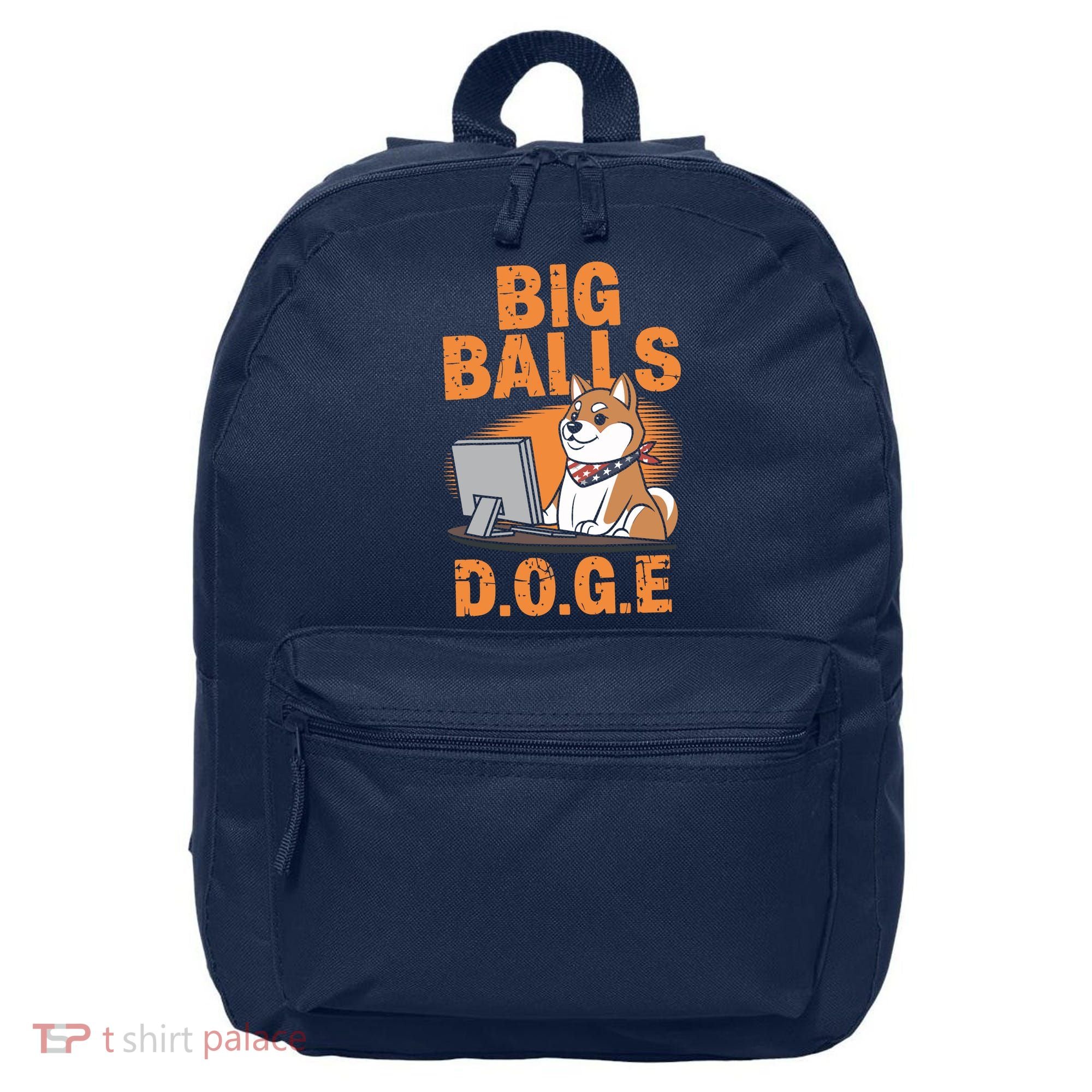Big Balls D.O.G.E Doge Funny 16 in Basic Backpack