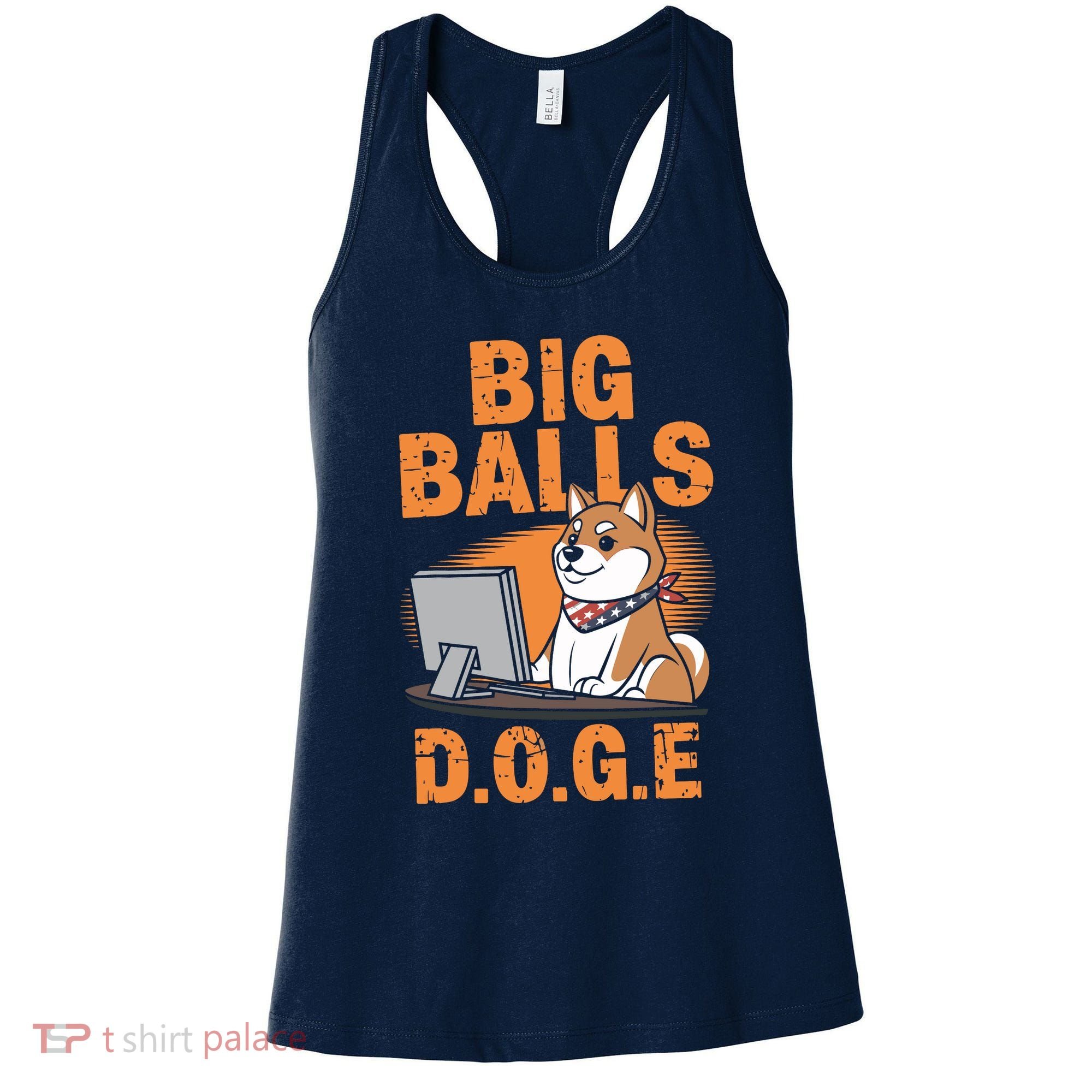 Big Balls D.O.G.E Doge Funny Women's Tank Top