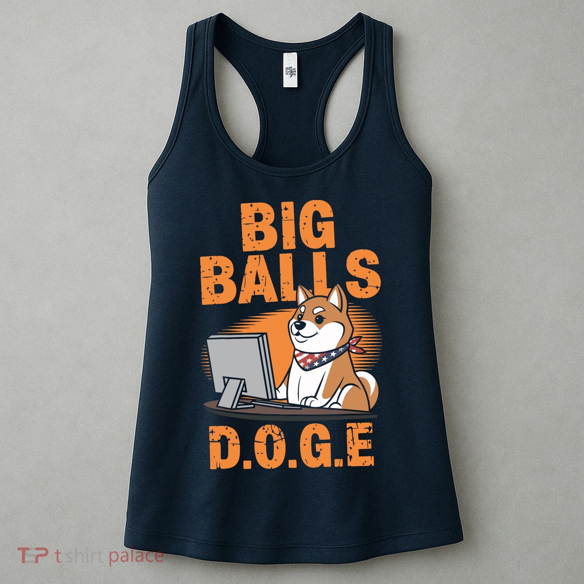 Big Balls D.O.G.E Doge Funny Women's Tank Top
