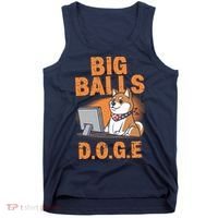 Big Balls D.O.G.E Doge Funny Tank Top thumb 0
