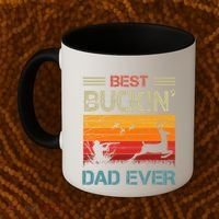 Best Buckin Dad Ever Deer Hunters Christmas Dad Funny Gift Coffee Mug thumb 2