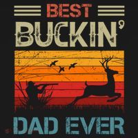 Best Buckin Dad Ever Deer Hunters Christmas Dad Funny Gift Ornament thumb 1