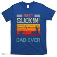 Best Buckin Dad Ever Deer Hunters Christmas Dad Funny Gift T-Shirt thumb 0