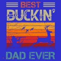 Best Buckin Dad Ever Deer Hunters Christmas Dad Funny Gift Polo thumb 2