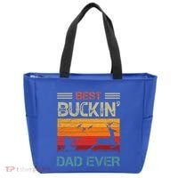 Best Buckin Dad Ever Deer Hunters Christmas Dad Funny Gift Tote Bag thumb 0