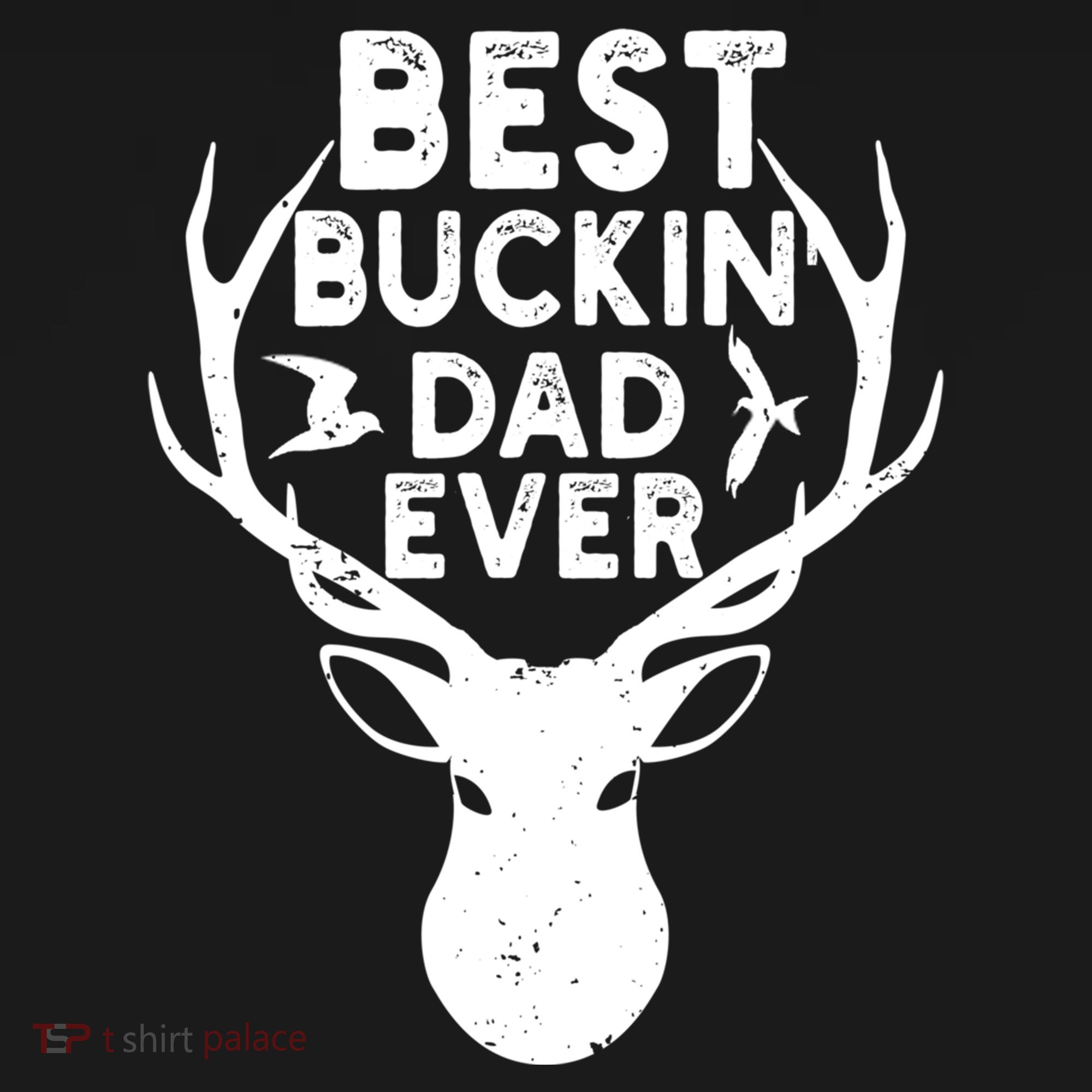 Best Buckin Dad Ever Fathers Day Deer Hunters Hunting Gift Bucket Hat