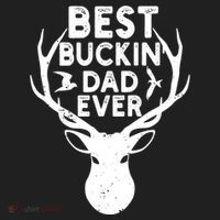 Best Buckin Dad Ever Fathers Day Deer Hunters Hunting Gift Hat thumb 2