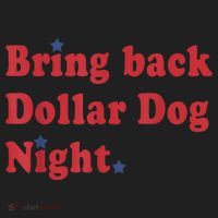 Bring Back Dollar Dog Night Stars Baseball Women's Sweatshirt thumb 2