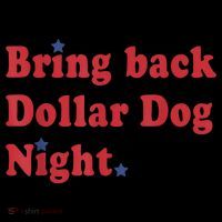 Bring Back Dollar Dog Night Stars Baseball Toddler Hoodie thumb 2