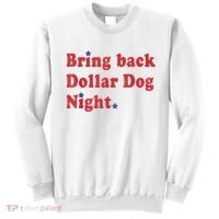 Bring Back Dollar Dog Night Stars Baseball Sweatshirt thumb 0