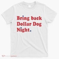 Bring Back Dollar Dog Night Stars Baseball T-Shirt thumb 0