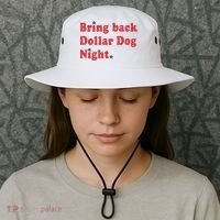 Bring Back Dollar Dog Night Stars Baseball Bucket Hat thumb 3