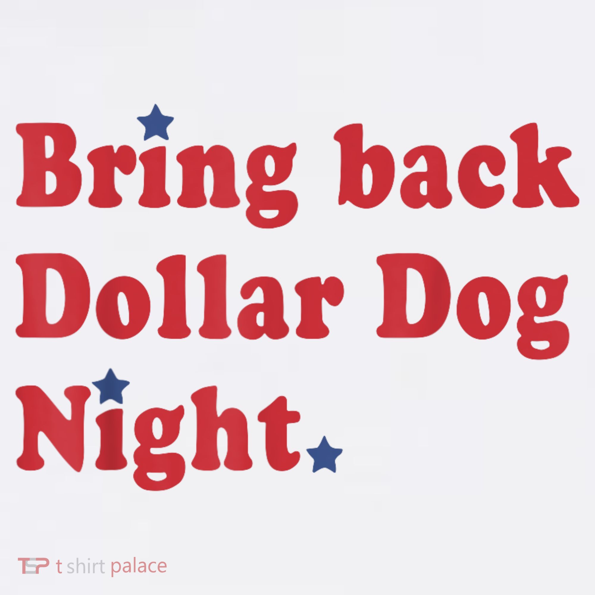 Bring Back Dollar Dog Night Stars Baseball Women's Hoodie