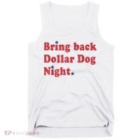 Bring Back Dollar Dog Night Stars Baseball Tank Top thumb 0