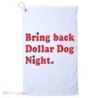 Bring Back Dollar Dog Night Stars Baseball Golf Towel thumb 0