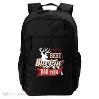 Best Buckin Dad Ever Hunting Gift Fathers Day Gift Idea Gift Backpack thumb 0