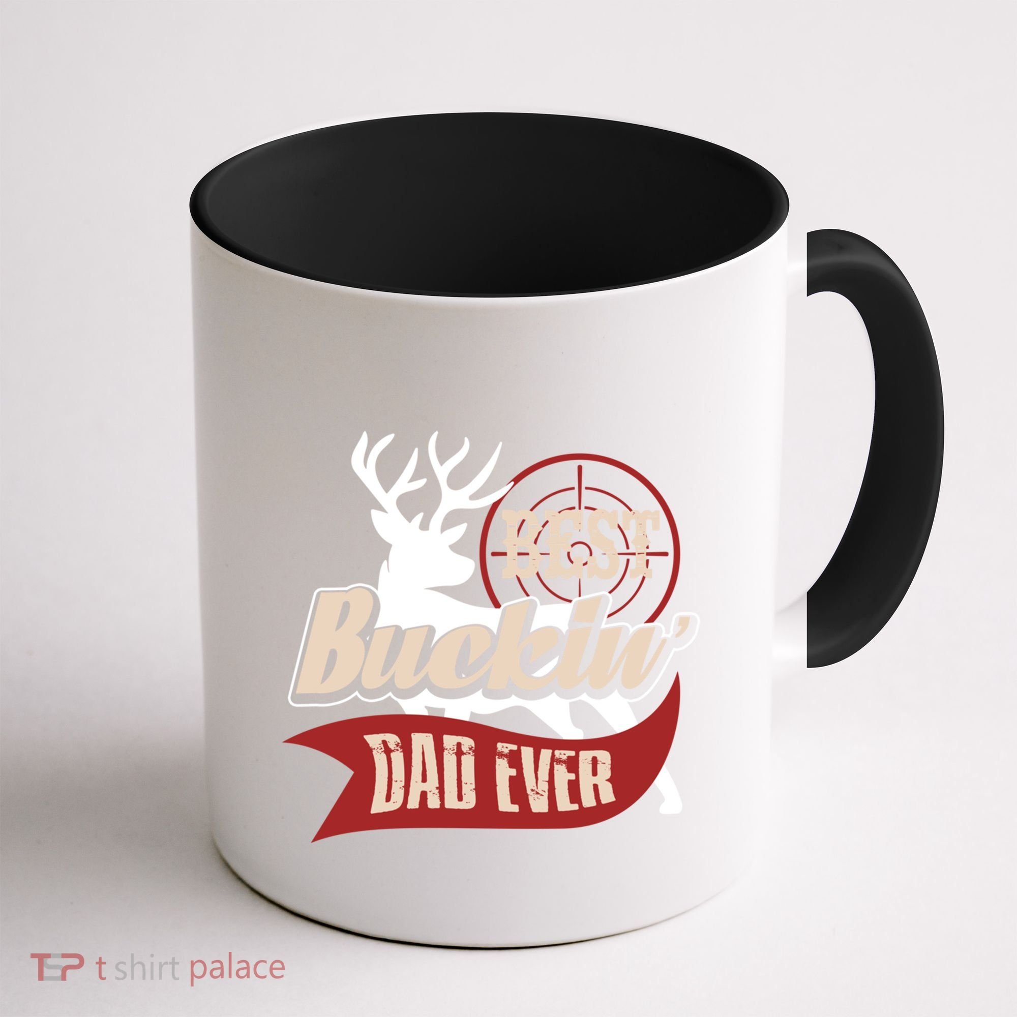 Best Buckin Dad Ever Hunting Gift Fathers Day Gift Idea Gift Coffee Mug