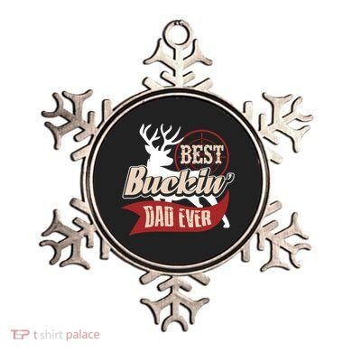 Best Buckin Dad Ever Hunting Gift Fathers Day Gift Idea Gift Ornament