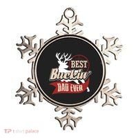 Best Buckin Dad Ever Hunting Gift Fathers Day Gift Idea Gift Ornament thumb 0