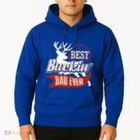 Best Buckin Dad Ever Hunting Gift Fathers Day Gift Idea Gift Hoodie thumb 2