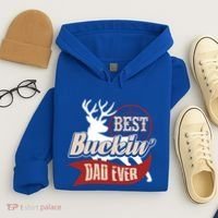 Best Buckin Dad Ever Hunting Gift Fathers Day Gift Idea Gift Hoodie thumb 4