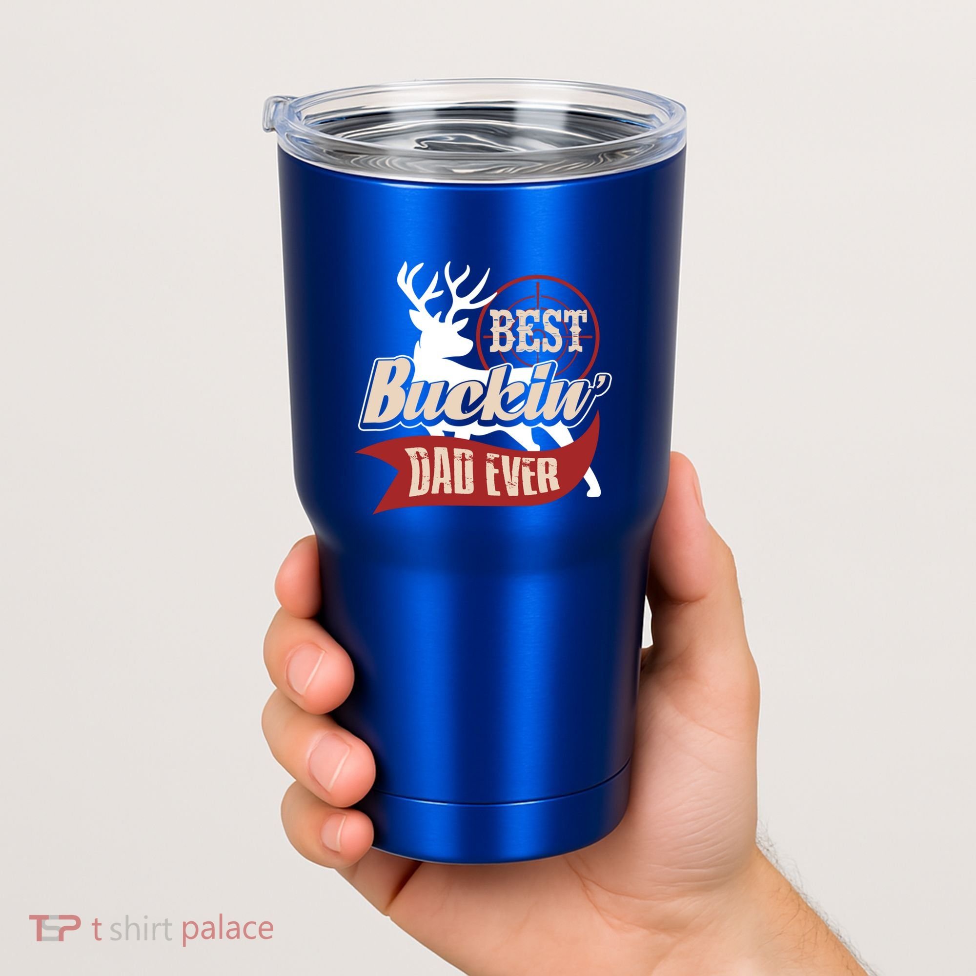 Best Buckin Dad Ever Hunting Gift Fathers Day Gift Idea Gift Tumbler