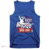 Best Buckin Dad Ever Hunting Gift Fathers Day Gift Idea Gift Tank Top thumb 0