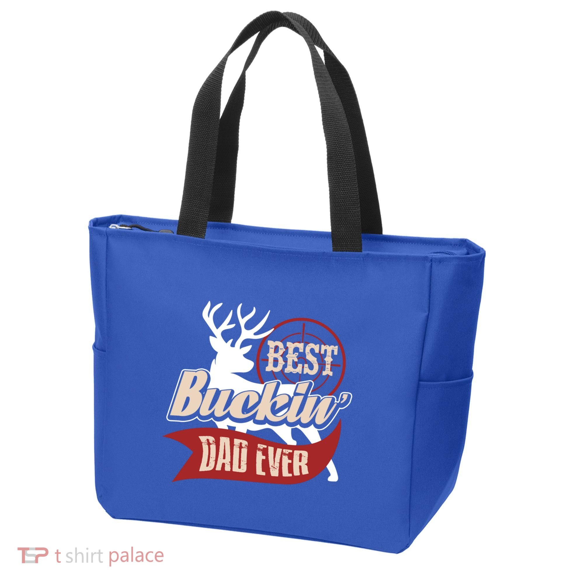 Best Buckin Dad Ever Hunting Gift Fathers Day Gift Idea Gift Tote Bag