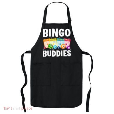 Bingo Buddies Design For Bingo Lover Bingo Player Apron