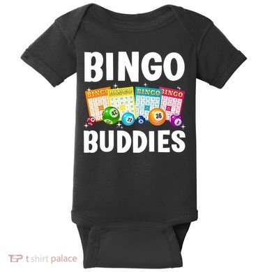Bingo Buddies Design For Bingo Lover Bingo Player Baby Bodysuit