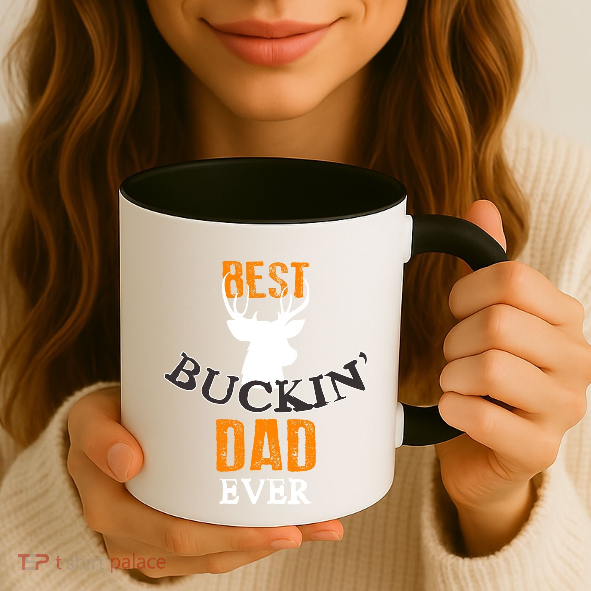 Best Buckin Dad Ever Gift Coffee Mug