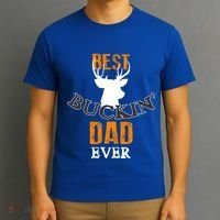 Best Buckin Dad Ever Gift T-Shirt thumb 3