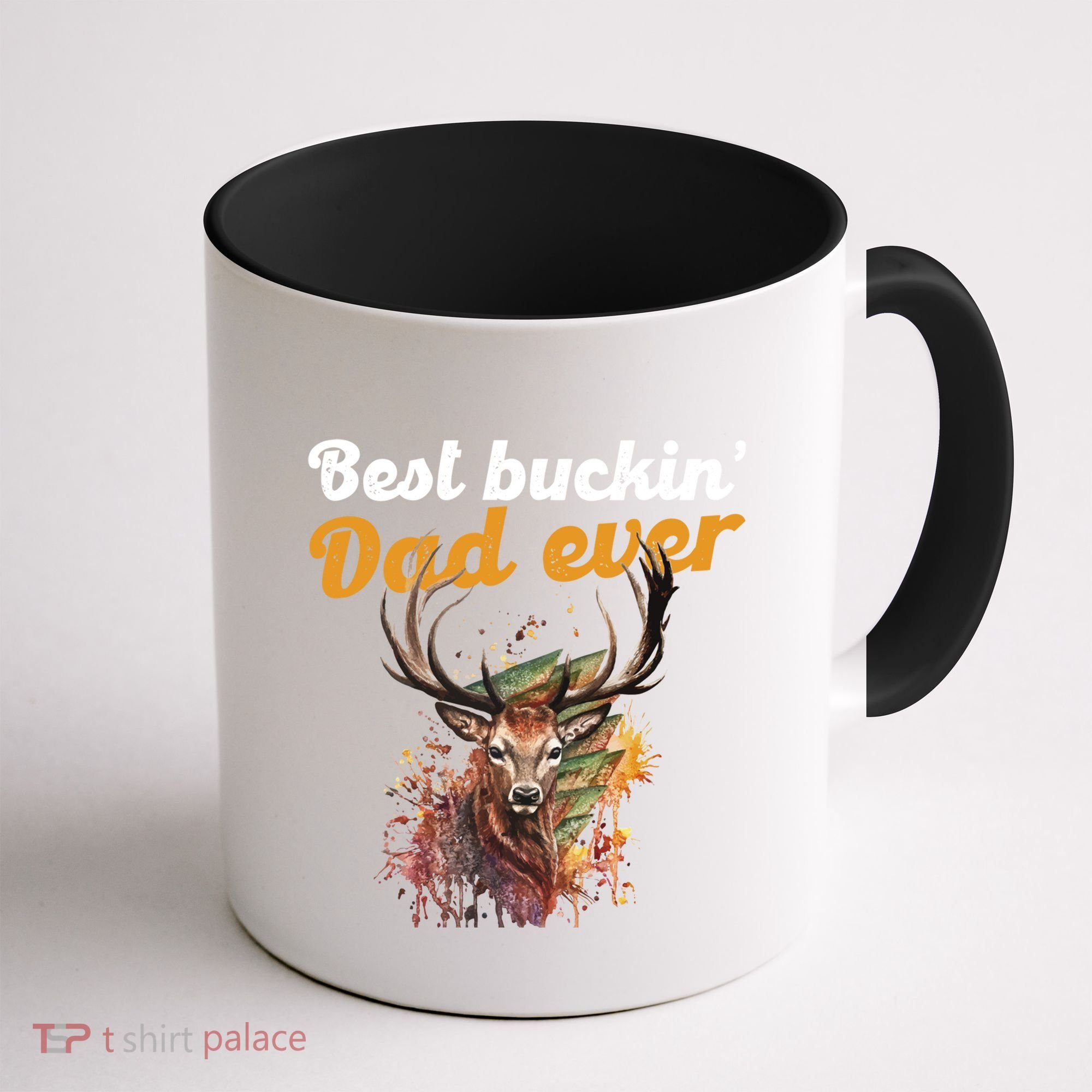 Best Buckin Dad Ever Gift Deer Hunters Gifgift Funny Gift Coffee Mug