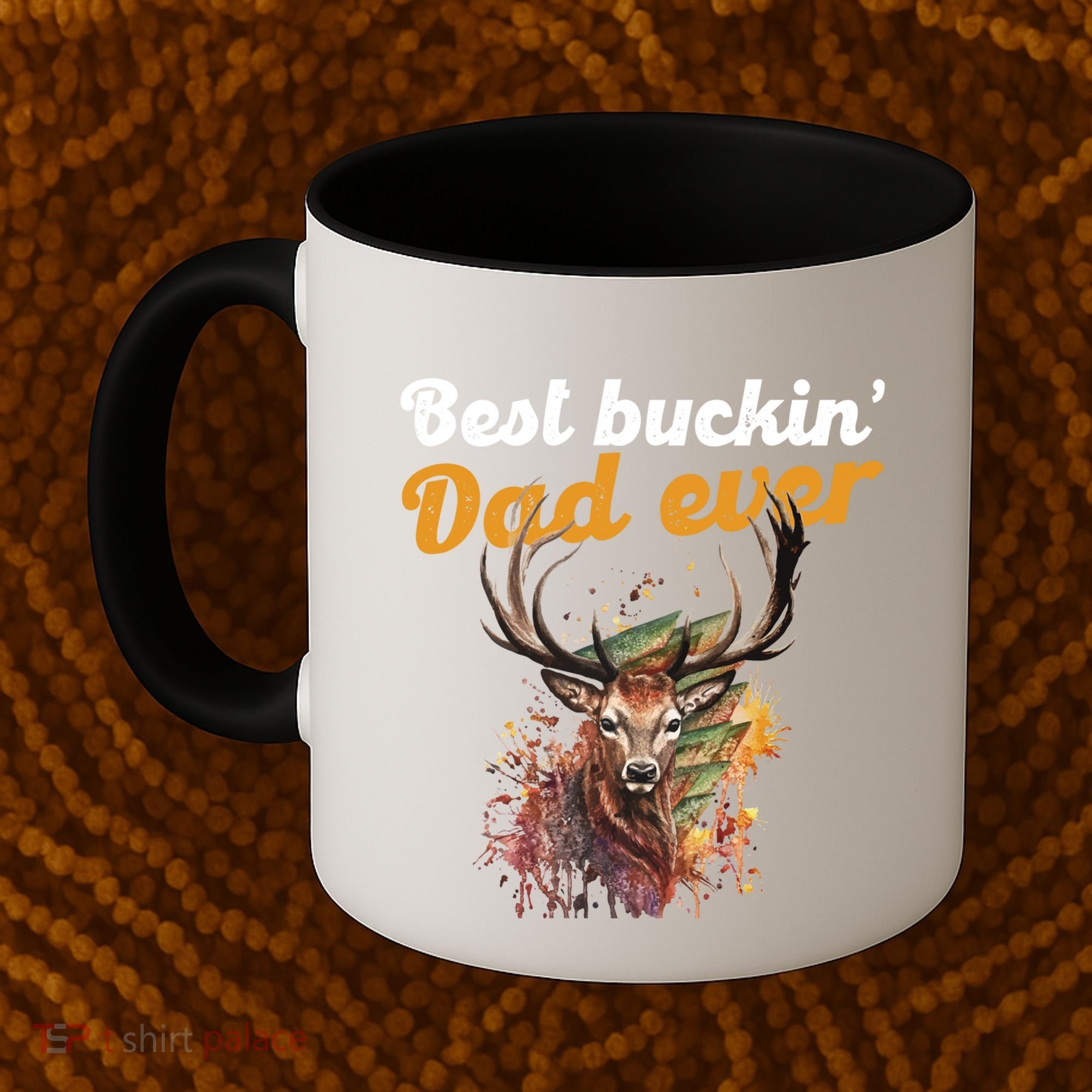 Best Buckin Dad Ever Gift Deer Hunters Gifgift Funny Gift Coffee Mug