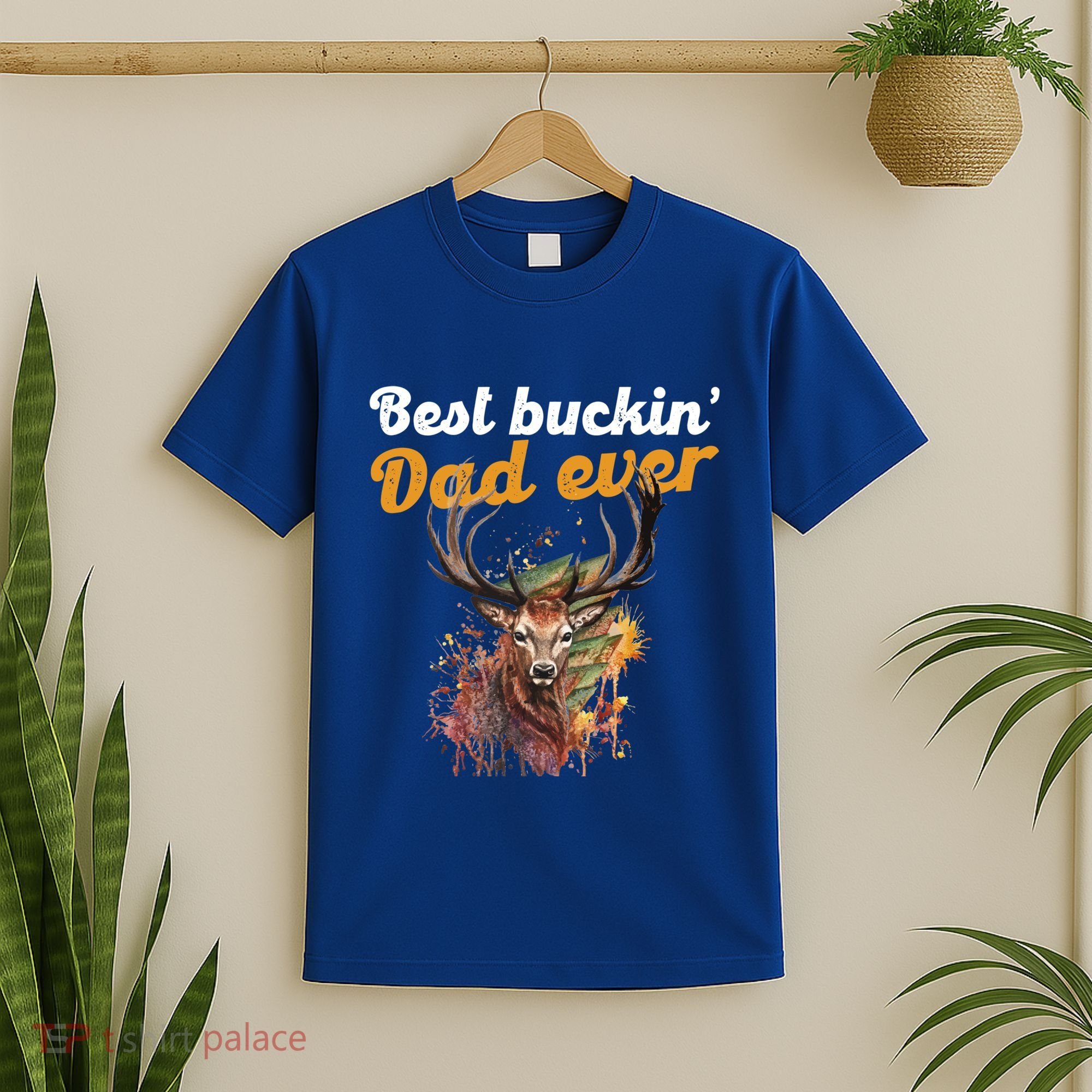 Best Buckin Dad Ever Gift Deer Hunters Gifgift Funny Gift T-Shirt