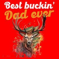 Best Buckin Dad Ever Gift Deer Hunters Gifgift Funny Gift Santa Hat thumb 1