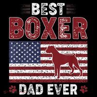 Best Boxer Dad Ever American Flag Dog Dad Coffee Mug thumb 5