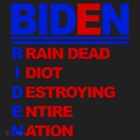Biden Brain Dead Idiot Destroying Entire Nation Women's Sweatshirt thumb 2