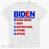 Biden Brain Dead Idiot Destroying Entire Nation T-Shirt thumb 0