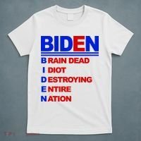 Biden Brain Dead Idiot Destroying Entire Nation T-Shirt thumb 5