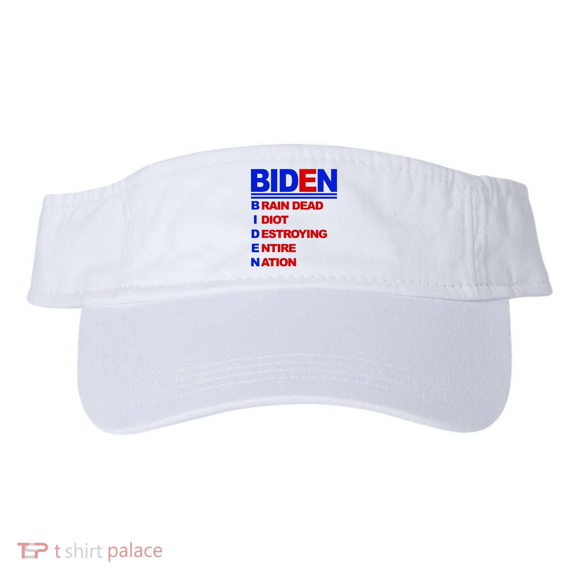 Biden Brain Dead Idiot Destroying Entire Nation Visor