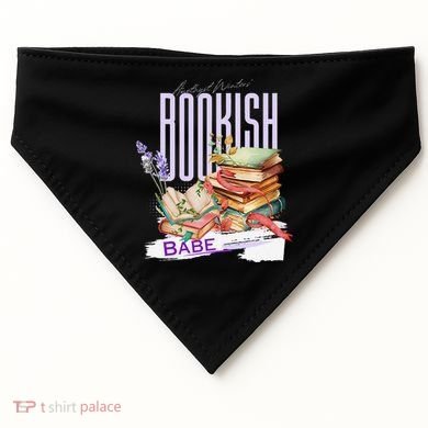 Bookish Babe Dark Romance Merch Funny USA-Made Doggie Bandana